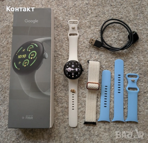 Google Pixel Watch 3 (41 mm) с каишки