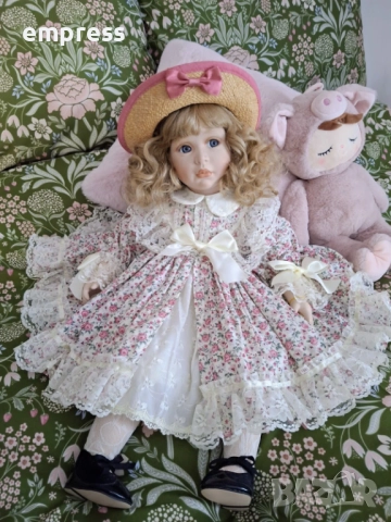 Порцеланова кукла от Alberon Rosie , снимка 11 - Колекции - 46113125