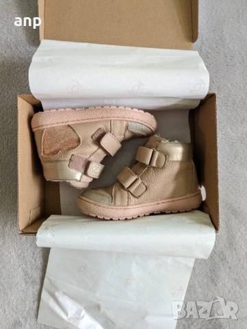 Детски боти КК в пудрено розово | №25/15.8 см | Като нови, снимка 8 - Детски боти и ботуши - 53392989