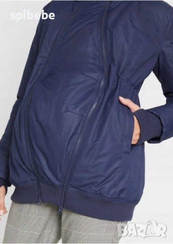 Ново зимно яке за бременни и бебеносене размери S (36), снимка 2 - Якета - 53030964