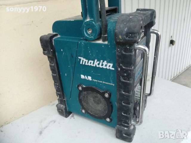makita profi radio-ЗДРАВО-без батерия-внос англия, снимка 5 - Радиокасетофони, транзистори - 28413549