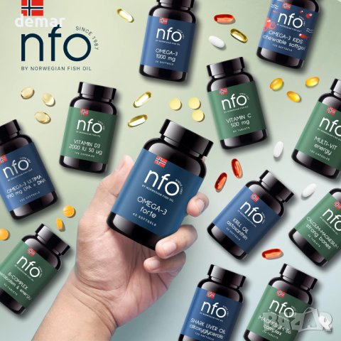NFO калций-магнезий [90 таблетки], норвежки натурален комплекс, снимка 9 - Хранителни добавки - 43429275