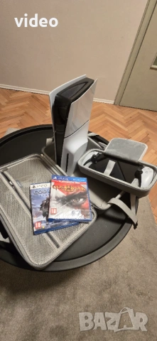 Супер Плейстейшън / Playstation PS5 Slim + PS Portal + бонус кейсове, снимка 4 - PlayStation конзоли - 53223645