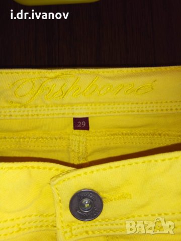 наситено жълти дънки номер 29, снимка 3 - Дънки - 27233946