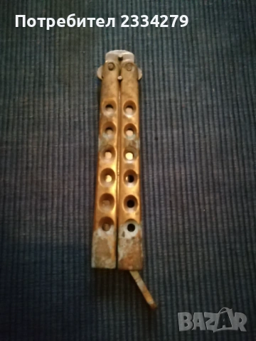 Нож тип пеперуда, балисонг, произведен ,,C. Jul. Herbertz Gm bH, немска компания за ножове базирана , снимка 5 - Ножове - 53056440