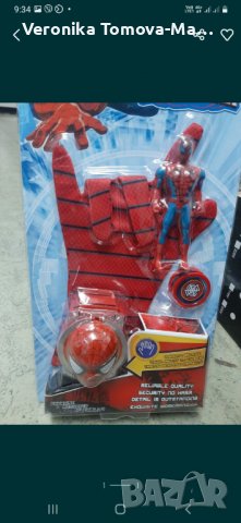 Ръкавица с изстрелвачка на Спайдърмен, снимка 2 - Други - 28460519