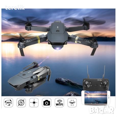 #ХИТ Нов DRON 998, 4K ULTRA HD; WIFI HPV 2.4G, Камера 2MP приложение за телефонна предаване на живо,, снимка 14 - Дронове и аксесоари - 39930998