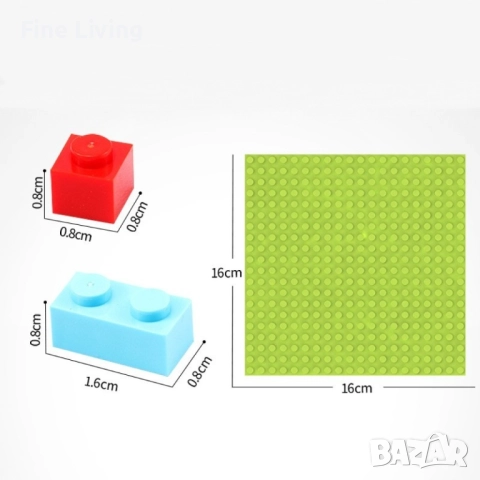 Голям комплект конструктор с 165 части / Плъзгащ блок/ Материал - висококачествена подсилена ABS пла, снимка 7 - Конструктори - 52176048