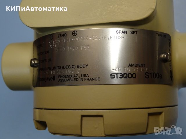 трансмитер Honeywell ST3000 S100e Pressure Transmitter Ex, снимка 2 - Резервни части за машини - 35136206
