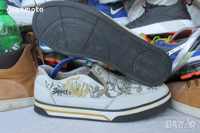 MEMPHIS® one original COURT FORCE, N- 45- 46, мъжки полу кецове BIG BOY , естествена кожа, снимка 7 - Кецове - 28548761