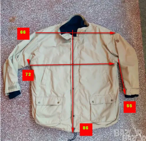 Fjällräven Fjallraven яке с полар 2 в 1 размер ХХЛ , снимка 4 - Якета - 48702162