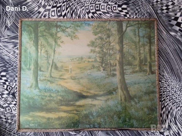 картина пеизаж. Гора