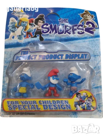 Комплект с фигурки на Смърфовете (The Smurfs)