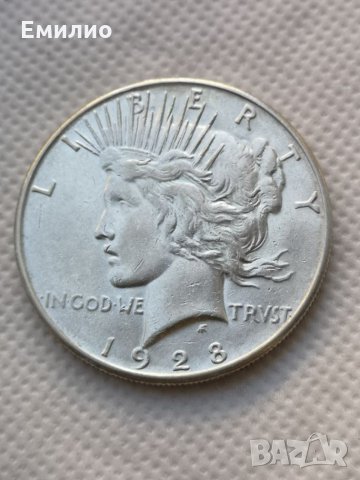 Rare. USA One Dollar 1928-S 