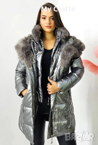 Дамско зимно яке , снимка 2 - Якета - 52297733