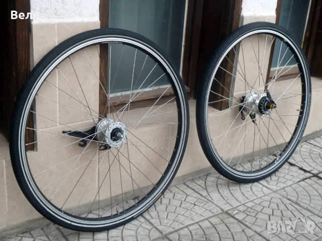 Комплект капли 28 цола ГАЗЕЛЕ! Нексус 7 с ролерни спирачки! С гумите!, снимка 6 - Части за велосипеди - 53087277