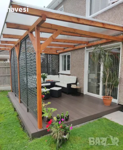 Навеси, веранди, снимка 4 - Ремонти на покриви - 48445775