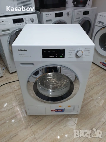 Miele 1600rpm 9кг Wi-Fi TwinDos Подсветка Пералня Миеле 12м Гаранция, снимка 4 - Перални - 53128962
