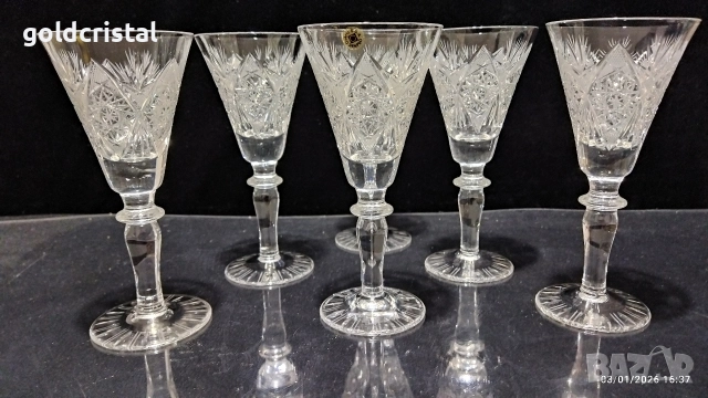 кристални чаши 