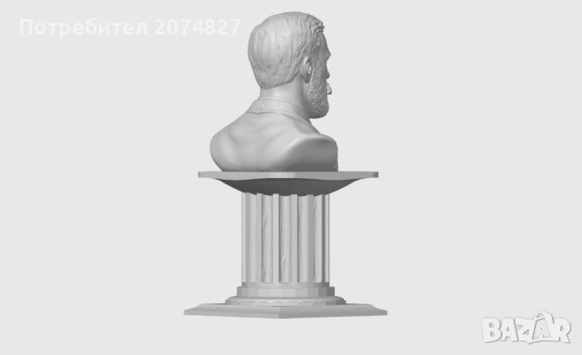 ЗАХАРИ СТОЯНОВ (бюст, статуетка) , снимка 6 - Статуетки - 53453489