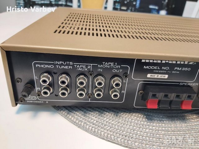 Marantz PM 350, снимка 7 - Ресийвъри, усилватели, смесителни пултове - 39354897