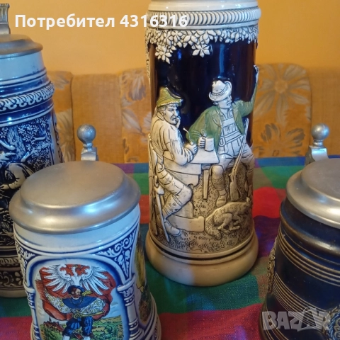 Различни по обем халби, снимка 6 - Колекции - 52126602