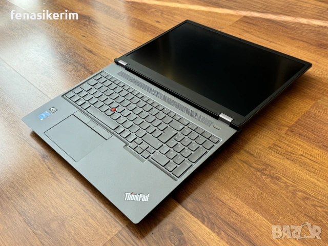 16' WQXGA 2.5K Core i7-12850HX Lenovo ThinkPad P16 Gen 1 32GB DDR5/512GB NVMe/RTX A2000 8GB/Гаранция, снимка 9 - Лаптопи за работа - 53392563