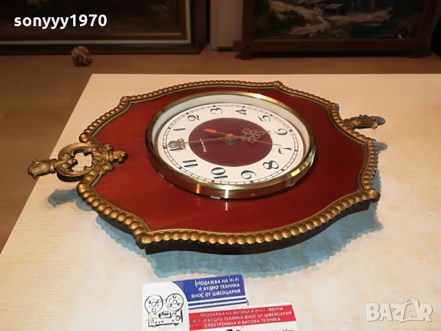 янтар-голям ретро часовник 1507211259, снимка 8 - Антикварни и старинни предмети - 33527903