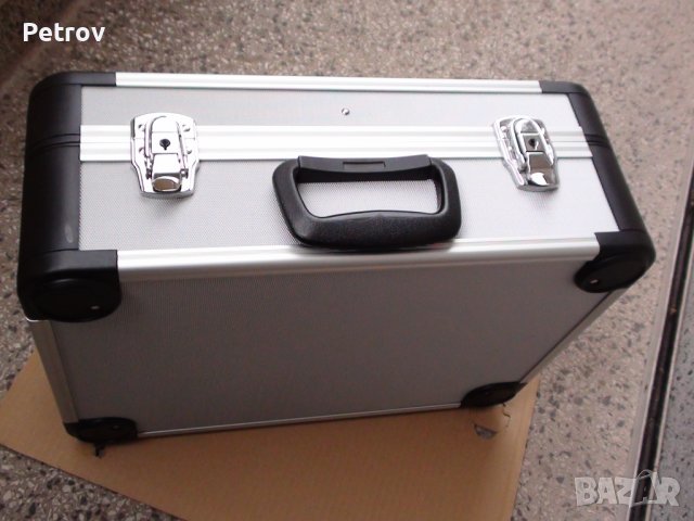 Куфар за Инструменти - ЗДРАВ Алуминиев Куфар за Инструменти с 2 ключета !!! Внос от Германия !!!