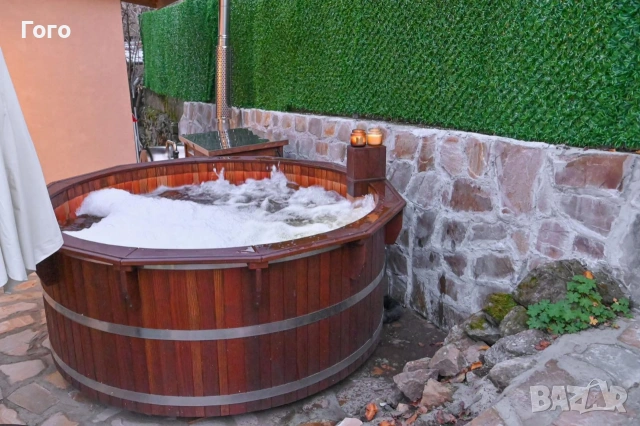 Дървено джакузи, Японска баня, снимка 10 - Басейни и аксесоари - 20815618