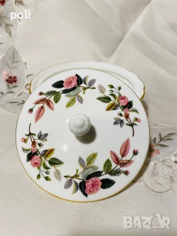 порцеланова купа с капак , снимка 3 - Аксесоари за кухня - 50878921