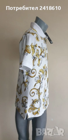 Versace Jeans Couture Cotton Slim Fit Mens Size S НОВО! ОРИГИНАЛ! Мъжка Тениска!, снимка 7 - Тениски - 53521443