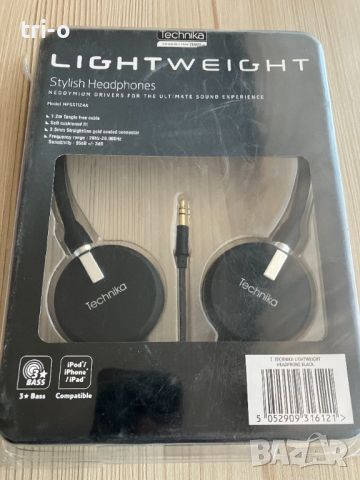 Стерео слушалки Technika light weight, снимка 2 - Слушалки и портативни колонки - 44891191