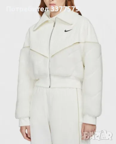 Ново яке Nike бяло Icon clash, снимка 1