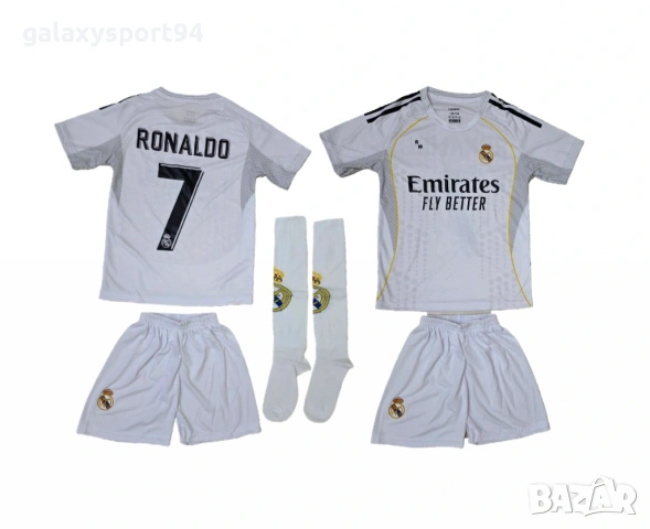 Неймар Сантош Новия детски Екип Бял Santos Brasil 25/26 ново футбол, снимка 4 - Футбол - 53576552