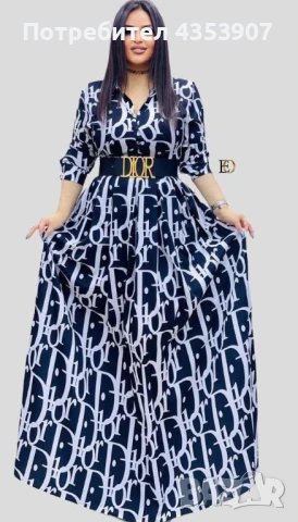  Versace дамска рокля, снимка 3 - Рокли - 50493329