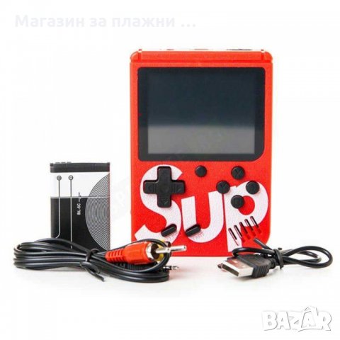 Преносима ретро конзола Sup Game Box с 400 вградени игри - КОД 2617, снимка 7 - Други игри и конзоли - 28260167