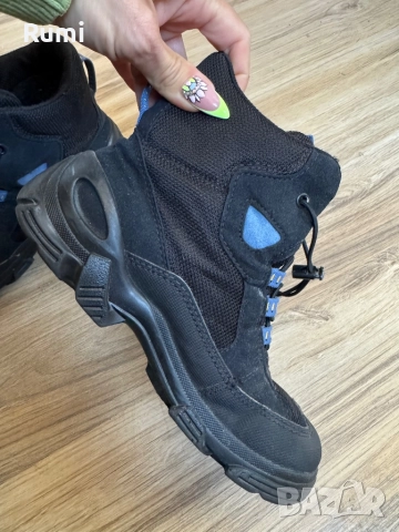 Оригинални юношески непромокаеми ботуши ECCO ! 35 н, снимка 4 - Дамски боти - 41509055