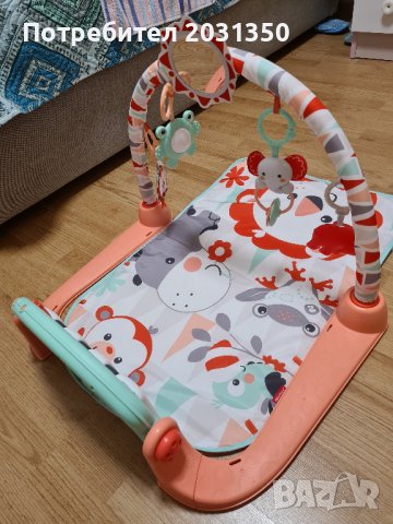 Музикална активна гимнастика Fisher Price, пиано