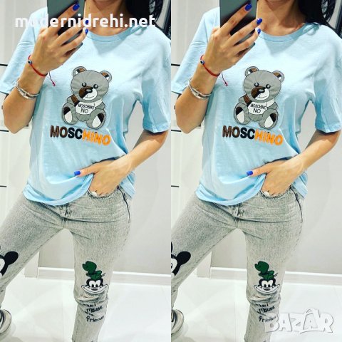 Дамска тениска Moschino код 12, снимка 1 - Тениски - 40199010