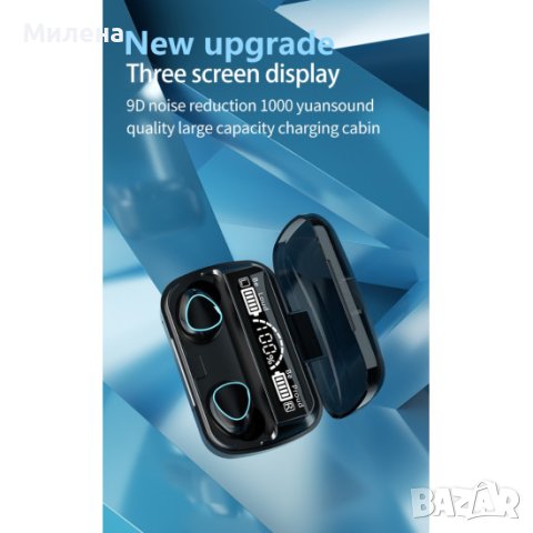 Z327 Безжични слушалки M10, снимка 6 - Bluetooth слушалки - 40746343