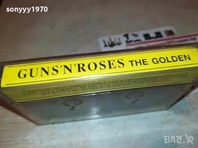 GUNS N ROSES-КАСЕТА 2301231756, снимка 3 - Аудио касети - 39408003