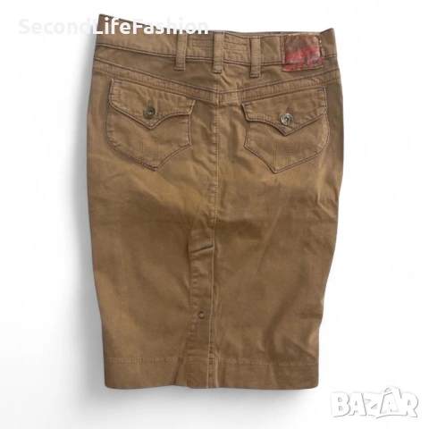  Къса пола молив Miss Sixty, размер L винтидж, снимка 8 - Поли - 53275073