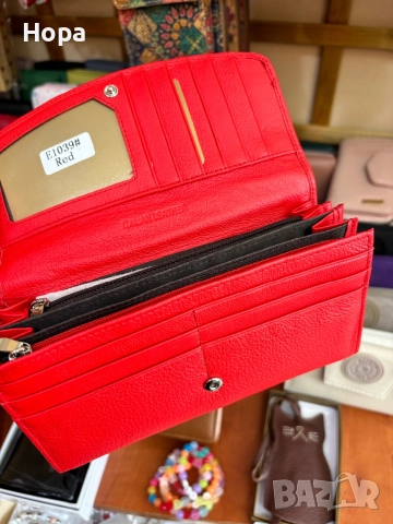 Портмоне от естествена кожа в кутия, снимка 6 - Портфейли, портмонета - 52419198