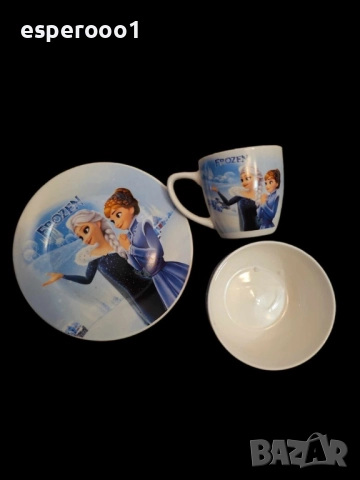 Детски сервиз, снимка 4 - Прибори, съдове, шишета и биберони - 51456233