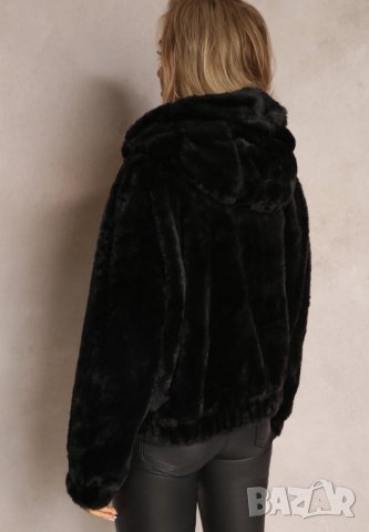 Дамско пухено яке два цвята , снимка 11 - Якета - 43318092