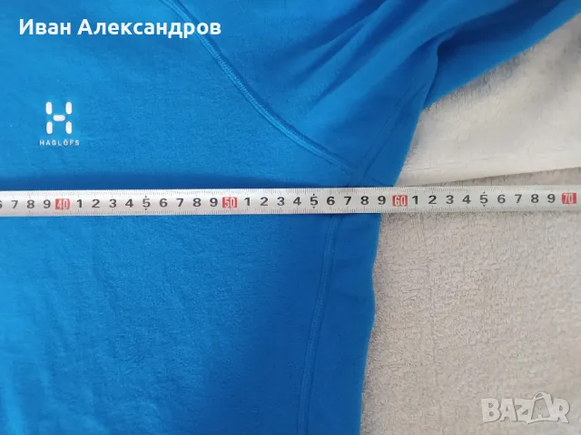 Нов мъжки полар Haglofs, разм.XL, снимка 6 - Блузи - 49195649