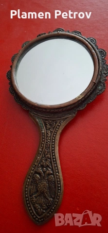 дамски огледала  рулетка, спалня с пружини , снимка 9 - Антикварни и старинни предмети - 48423913