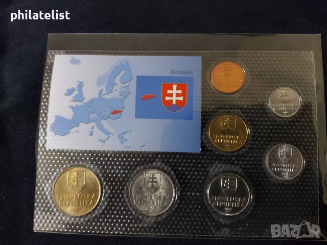 Комплектен сет - Словакия, снимка 2 - Нумизматика и бонистика - 37411591