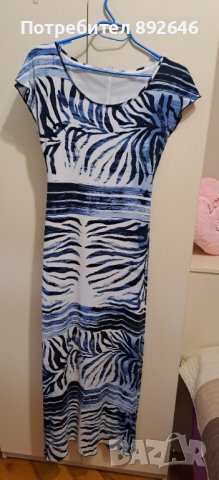 Дамска дълга рокля М размер 